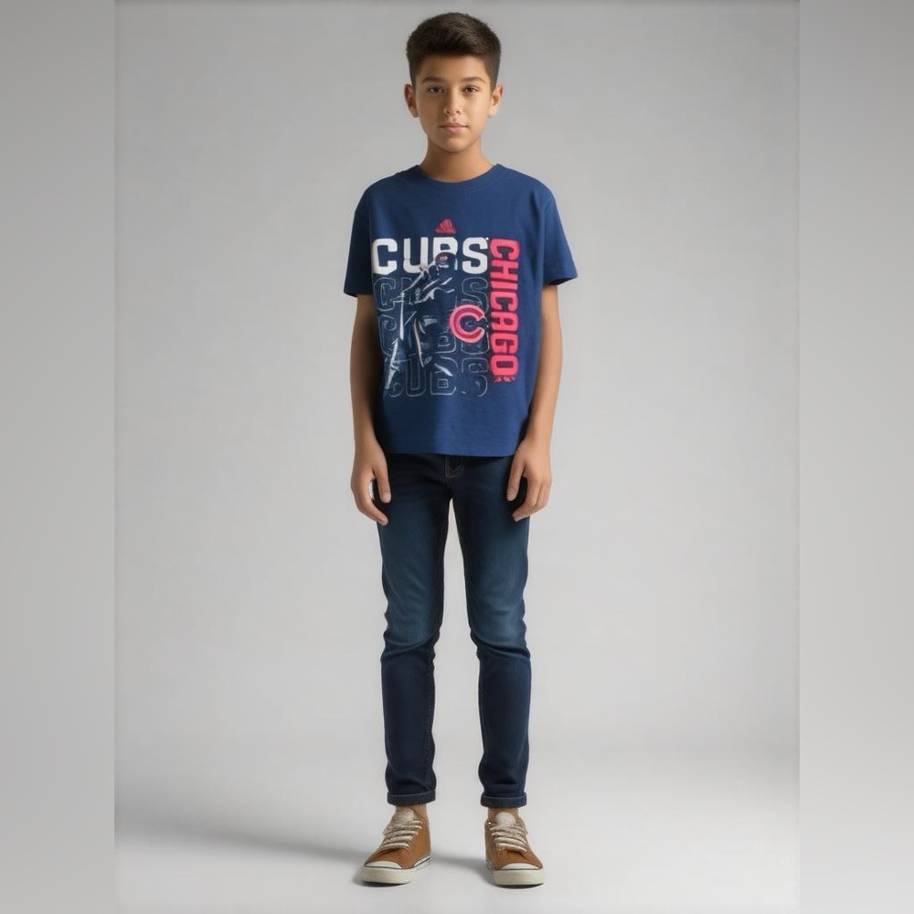 Chicago Cubs boys size medium T-shirt